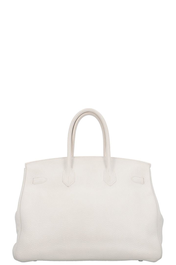 HERMÈS Birkin 35 Clemence White
