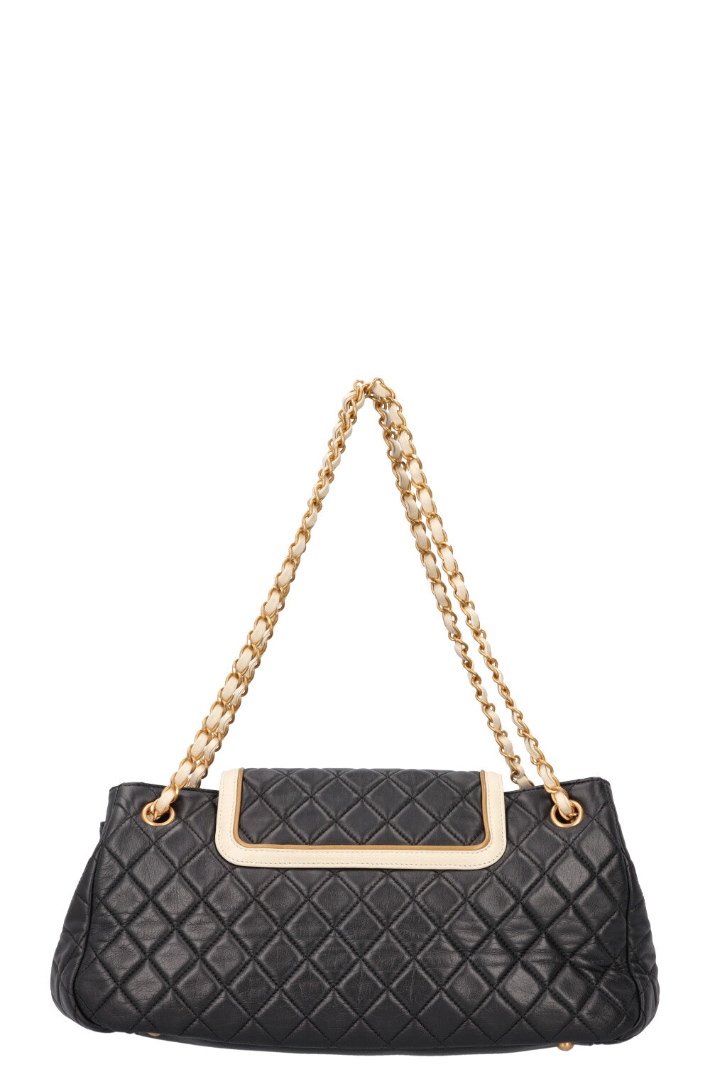 CHANEL East West Mademoiselle Accordion Shoulder Bag