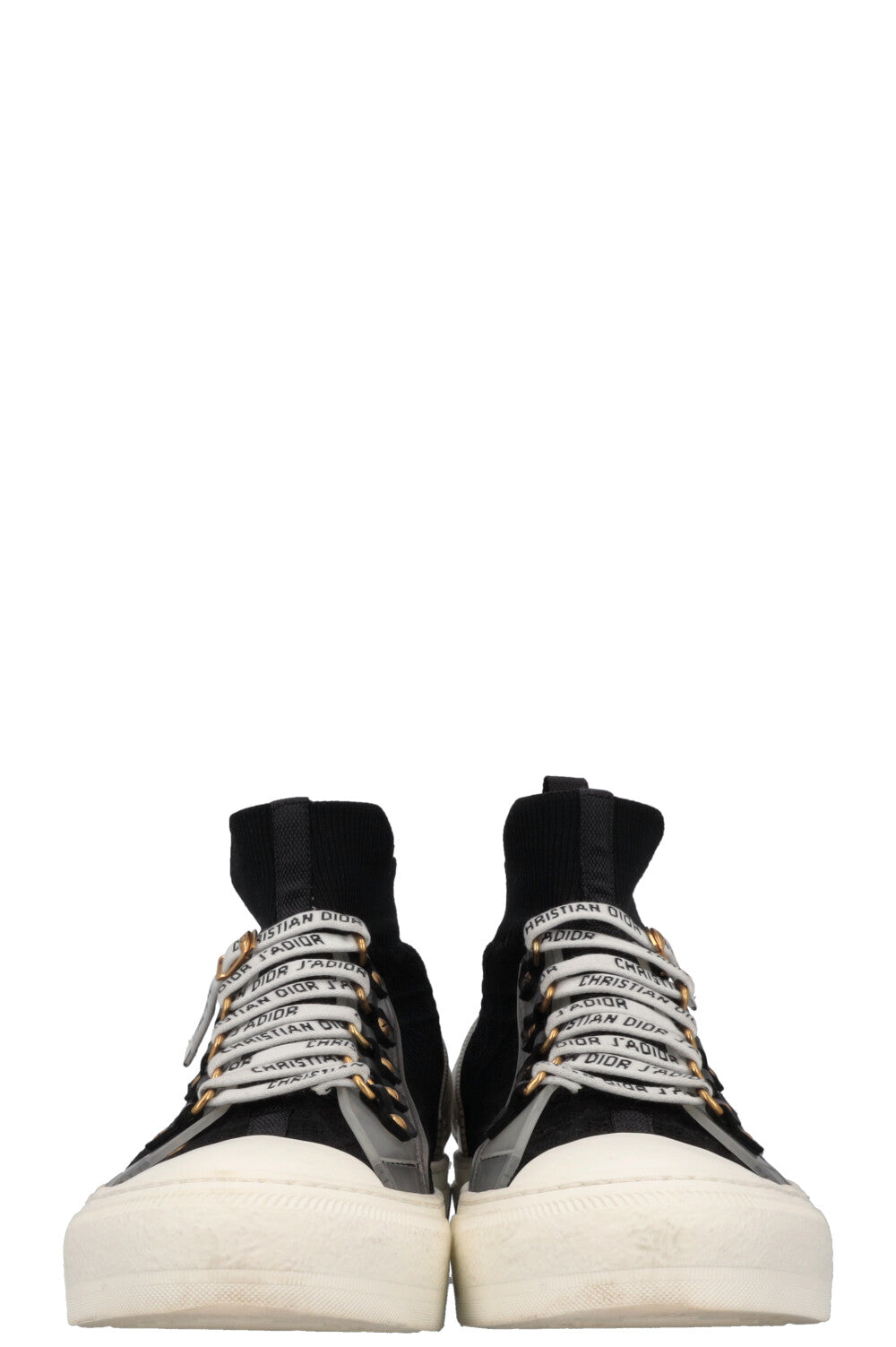 CHRISTIAN DIOR Walk'N'Dior Sneakers Black Mesh Rubber