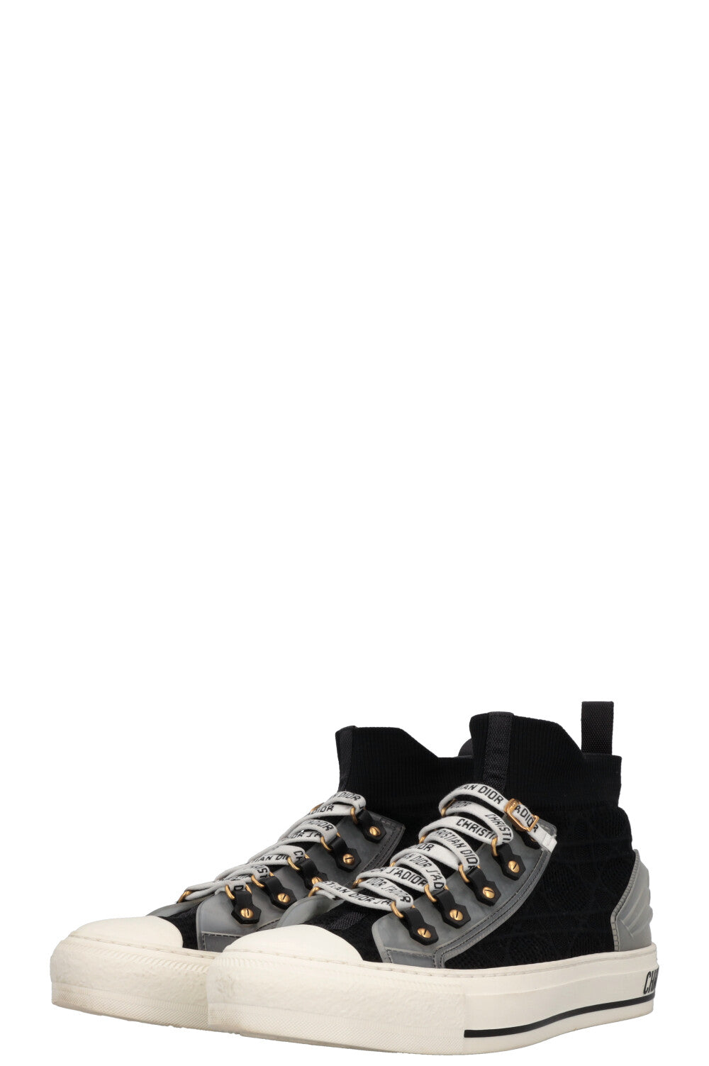 CHRISTIAN DIOR Walk'N'Dior Sneakers Black Mesh Rubber