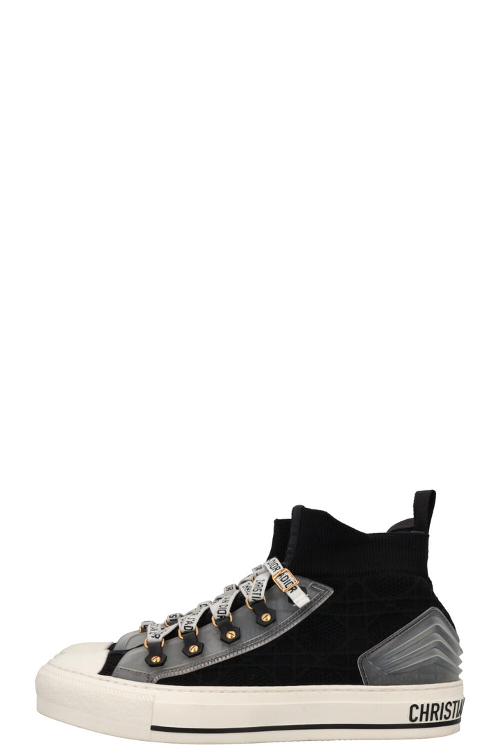 CHRISTIAN DIOR Walk'N'Dior Sneakers Black Mesh Rubber
