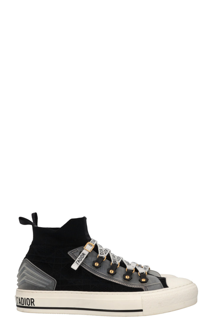 CHRISTIAN DIOR Walk'N'Dior Sneakers Black Mesh Rubber