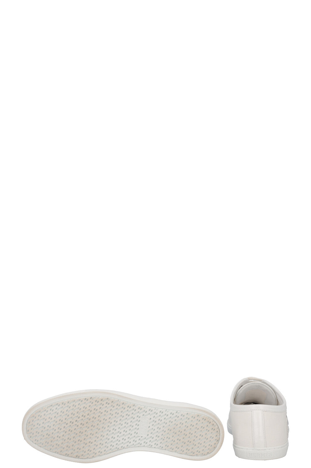 HERMÈS  Innocent Sneaker Patch Canvas White