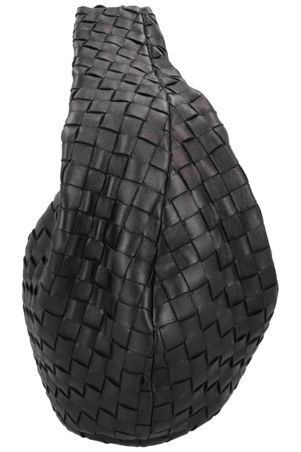 BOTTEGA VENETA Small Jodie Knot Bag Intrecciato Black