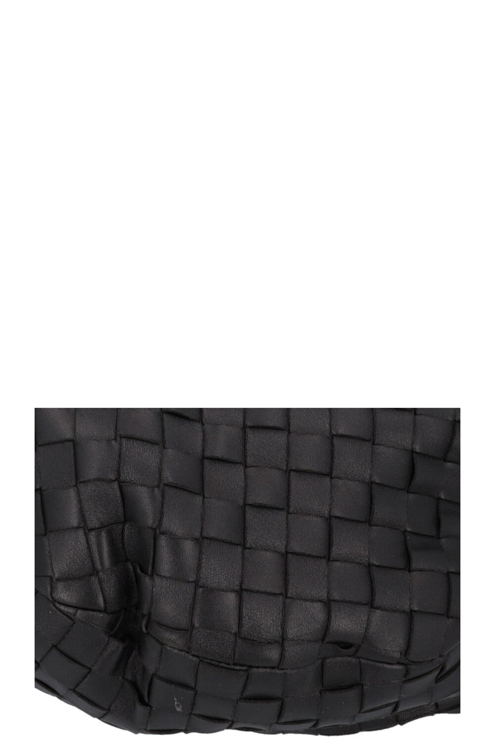 BOTTEGA VENETA Small Jodie Knot Bag Intrecciato Black