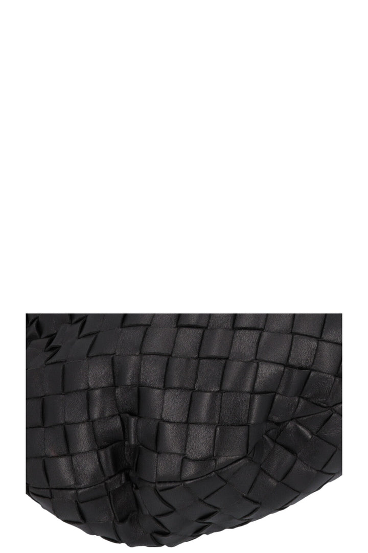 BOTTEGA VENETA Small Jodie Knot Bag Intrecciato Black