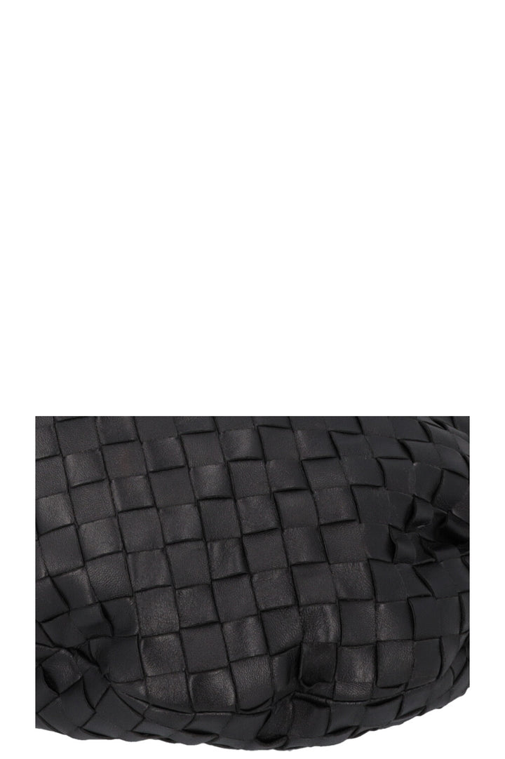 BOTTEGA VENETA Small Jodie Knot Bag Intrecciato Black