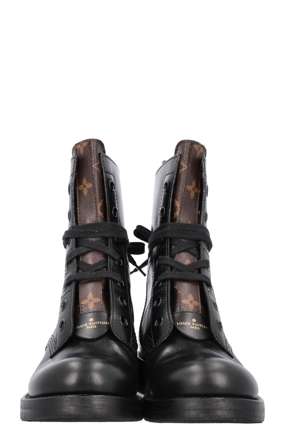 LOUIS VUITTON Metropolis Ranger Boots Black MNG
