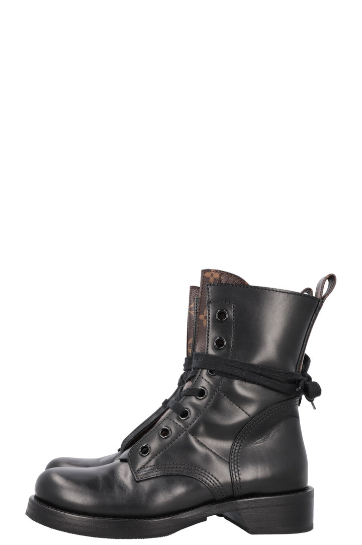 LOUIS VUITTON Metropolis Ranger Boots Black MNG