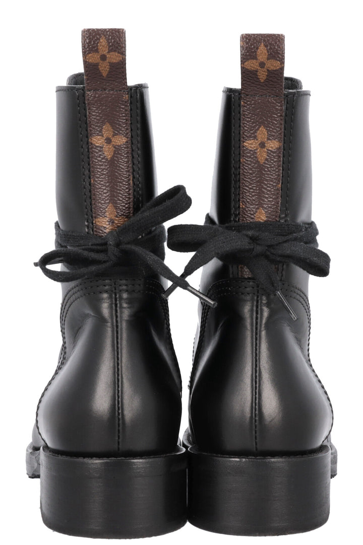 LOUIS VUITTON Metropolis Ranger Boots Black MNG
