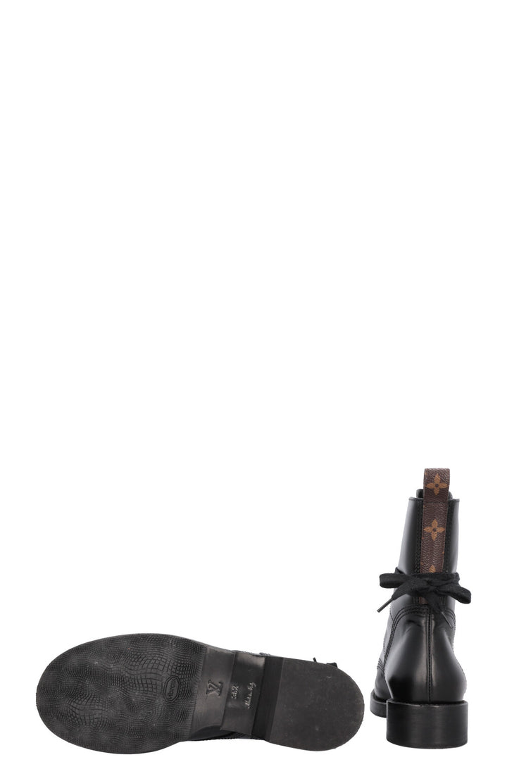 LOUIS VUITTON Metropolis Ranger Boots Black MNG