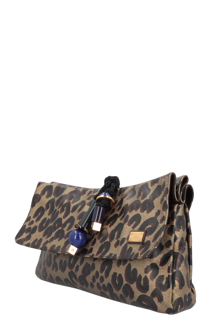 LOUIS VUITTON African Queen Clutch Cheetah