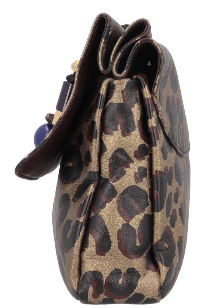 LOUIS VUITTON African Queen Clutch Cheetah