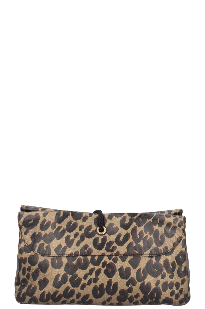LOUIS VUITTON African Queen Clutch Cheetah