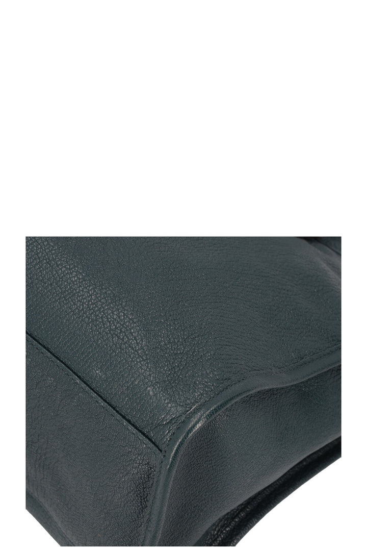 BALENCIAGA Medium Le City Crossbody Bag Petrol