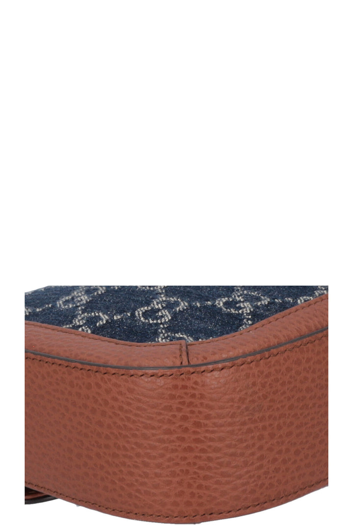 GUCCI 1955 Horsebit Crossbody Bag Supreme