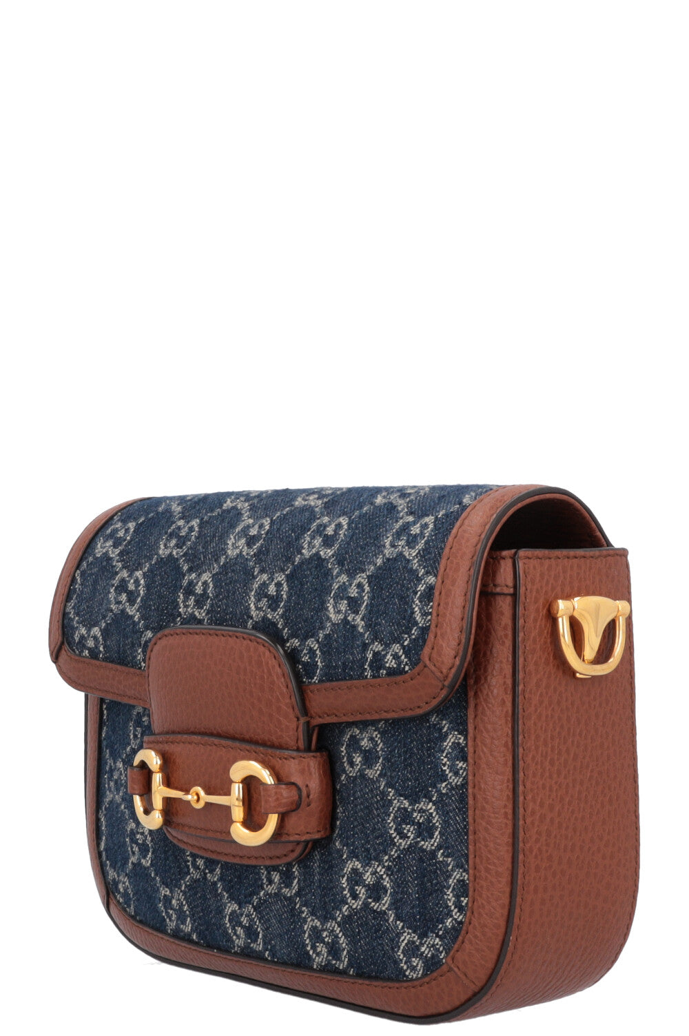 GUCCI 1955 Horsebit Crossbody Bag Supreme
