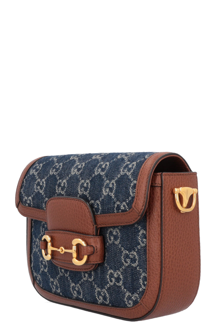 GUCCI 1955 Horsebit Crossbody Bag Supreme