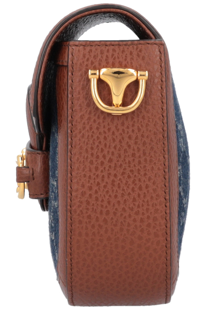 GUCCI 1955 Horsebit Crossbody Bag Supreme