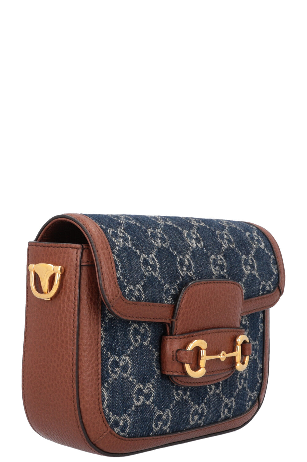 GUCCI 1955 Horsebit Crossbody Bag Supreme