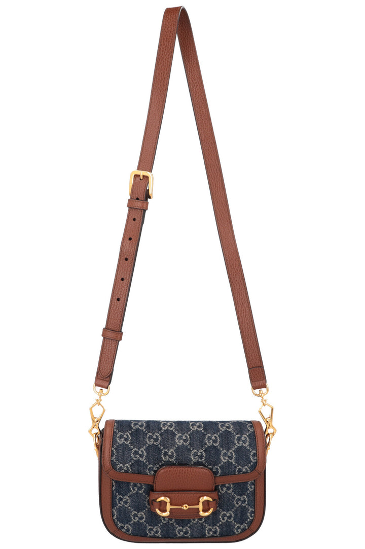 GUCCI 1955 Horsebit Crossbody Bag Supreme