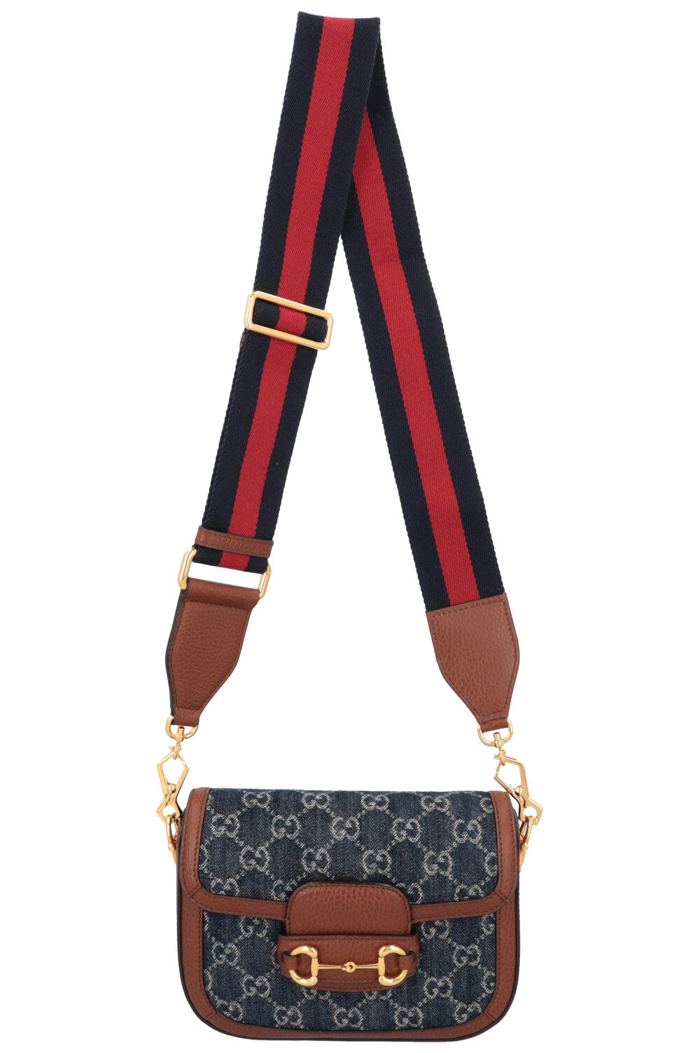 GUCCI 1955 Horsebit Crossbody Bag Supreme