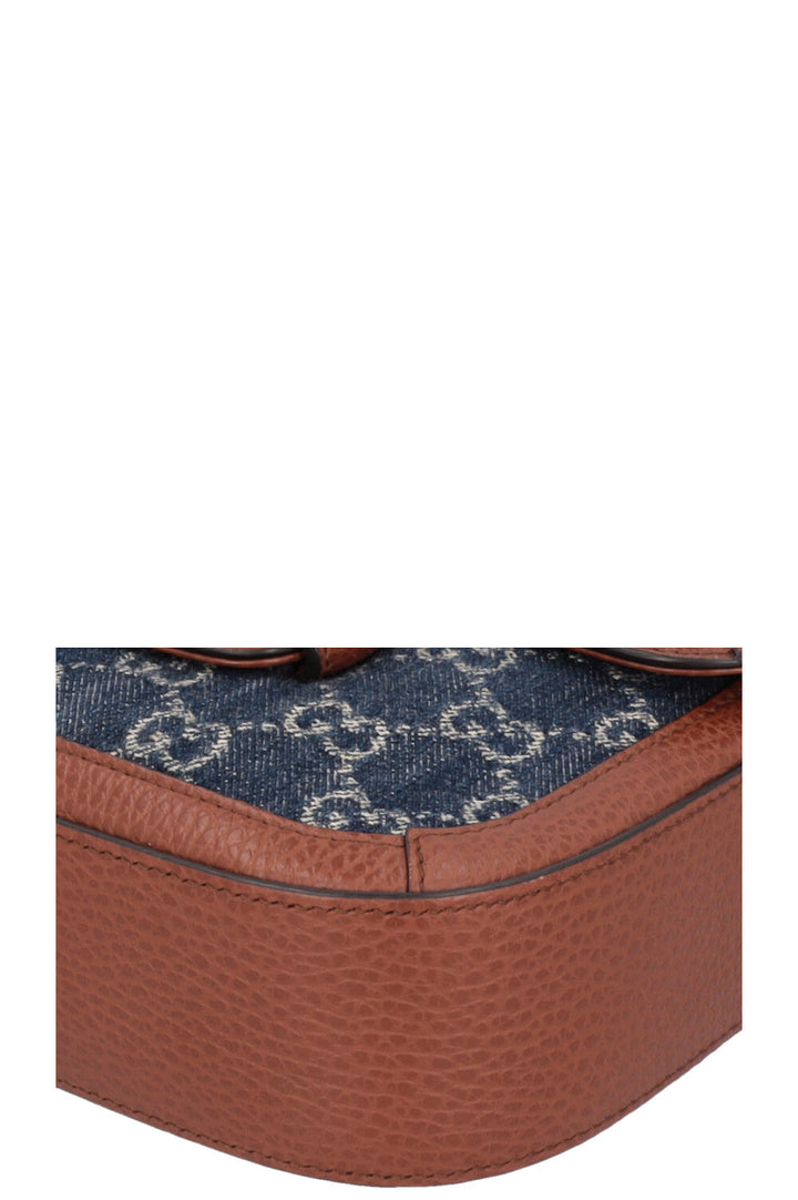 GUCCI 1955 Horsebit Crossbody Bag Supreme