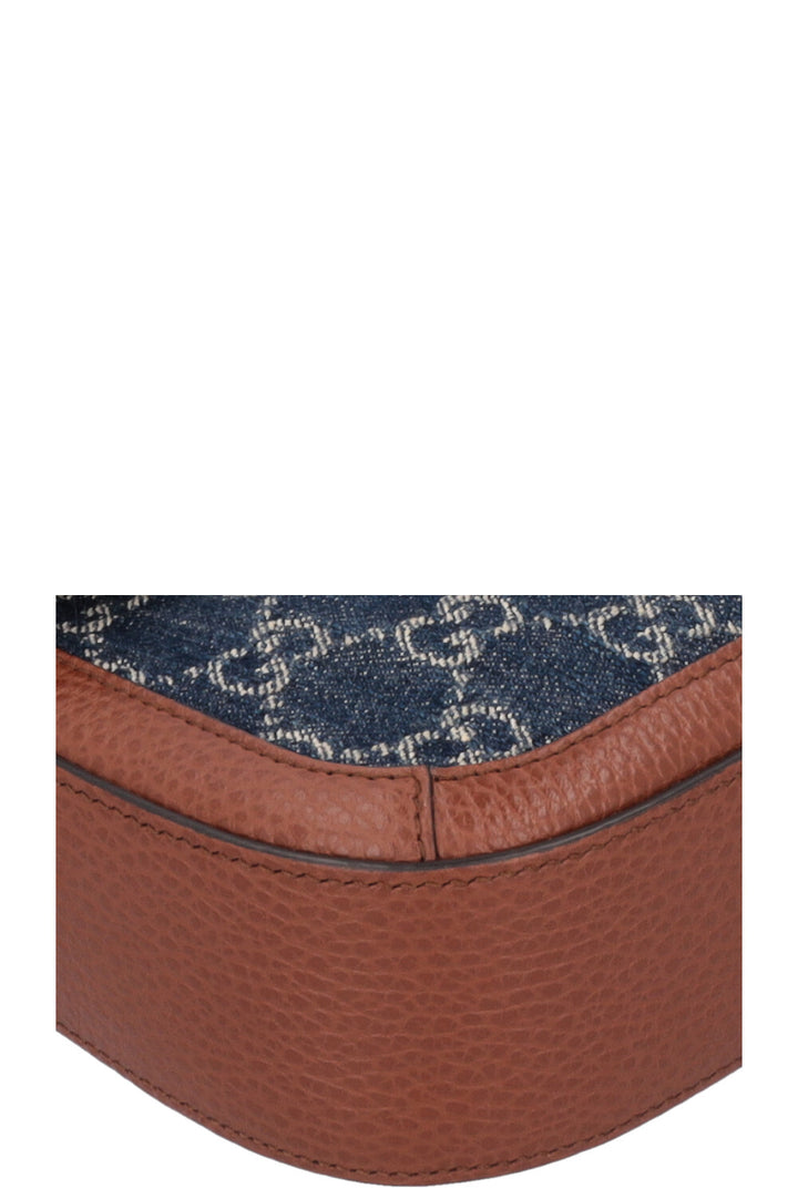 GUCCI 1955 Horsebit Crossbody Bag Supreme