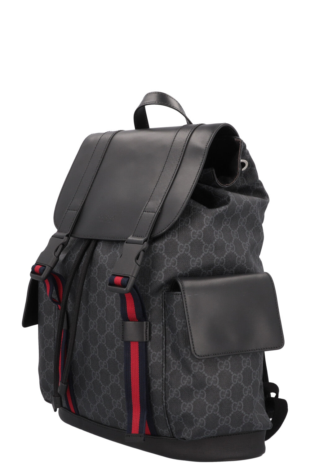 GUCCI Supreme GG Canvas Backpack Grey