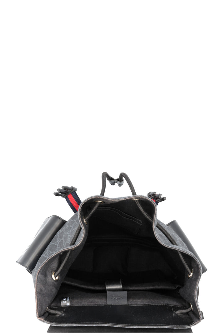 GUCCI Supreme GG Canvas Backpack Grey