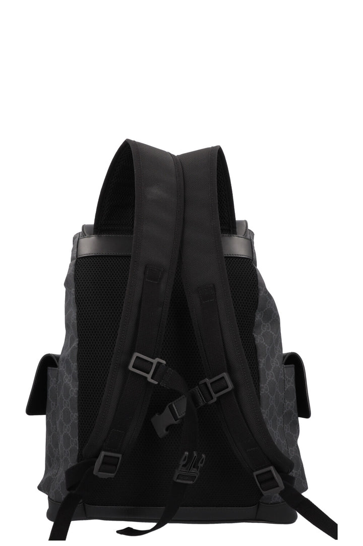 GUCCI Supreme GG Canvas Backpack Grey