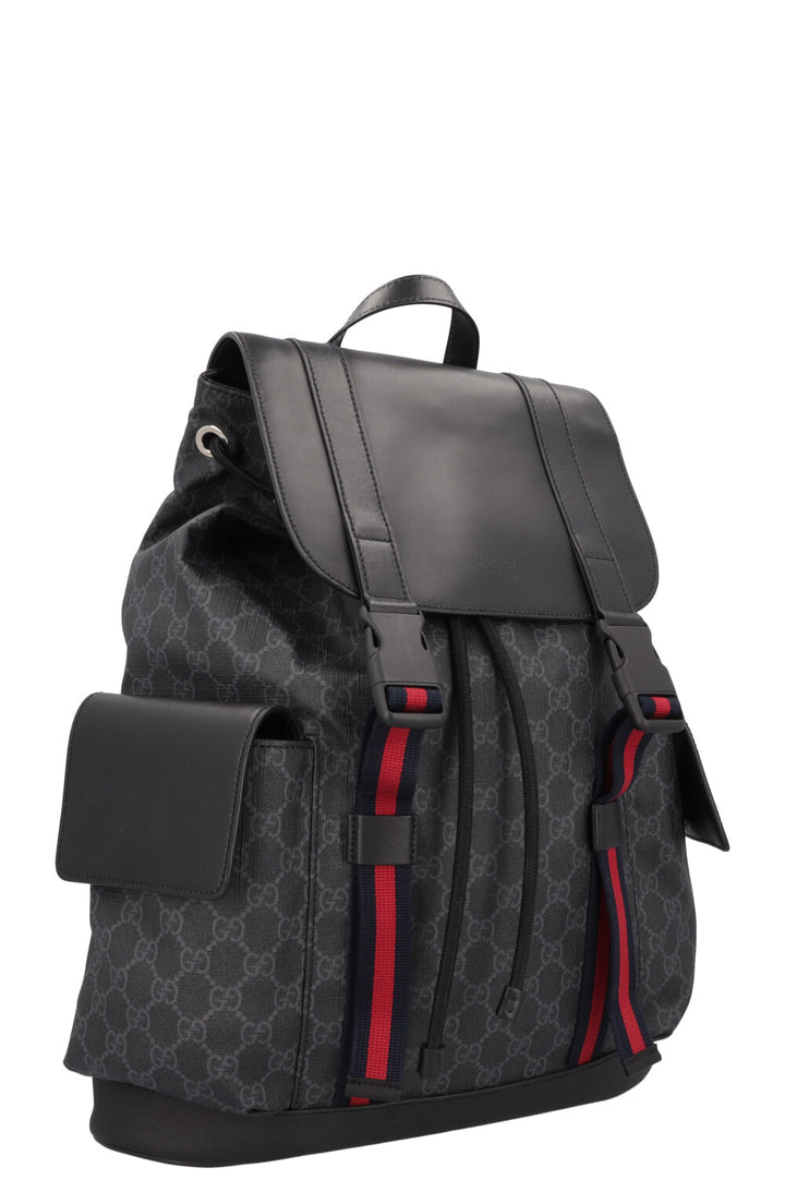 GUCCI Supreme GG Canvas Backpack Grey