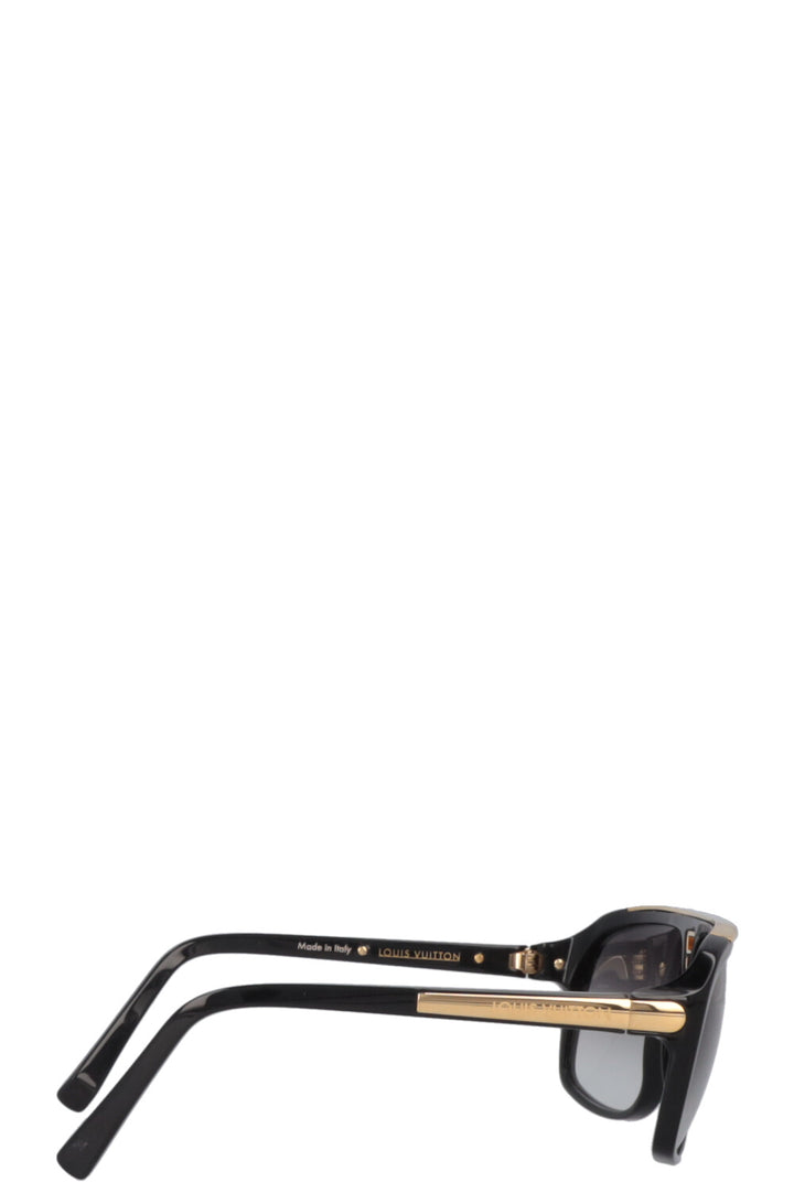 LOUIS VUITTON Z0350W Evidence Millionaire Sunglasses Black