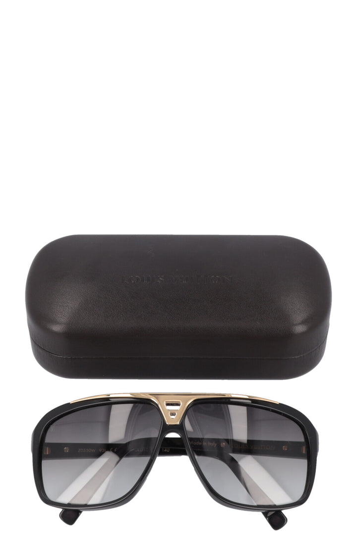 LOUIS VUITTON Z0350W Evidence Millionaire Sunglasses Black