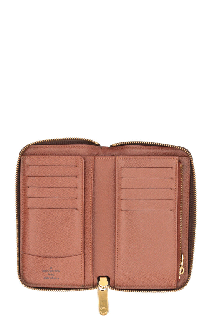 LOUIS VUITTON Zippy Compact Wallet MNG Canvas