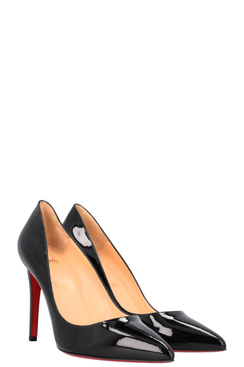 CHRISTIAN LOUBOUTIN Pigalle Heels Patent Black