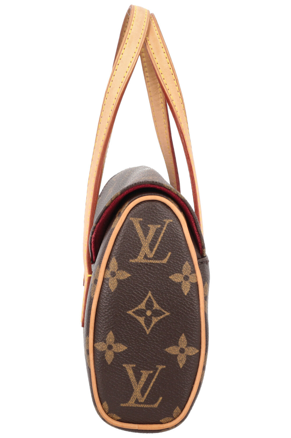 LOUIS VUITTON Sonatine Bag MNG Canvas