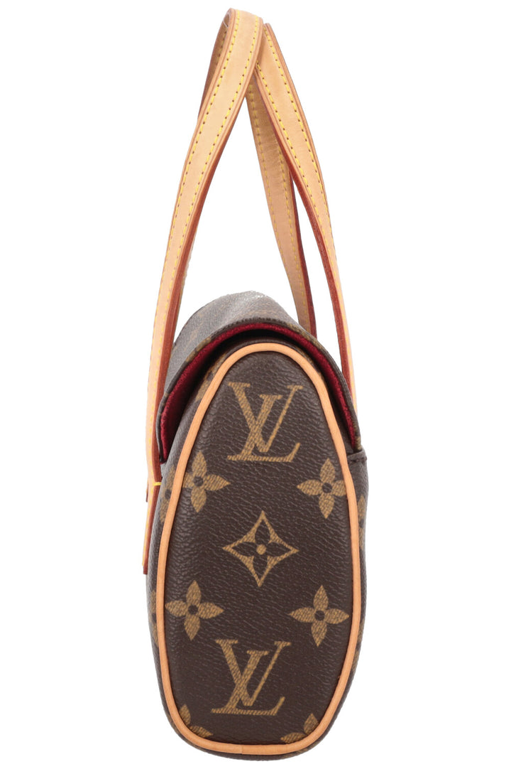 LOUIS VUITTON Sonatine Bag MNG Canvas