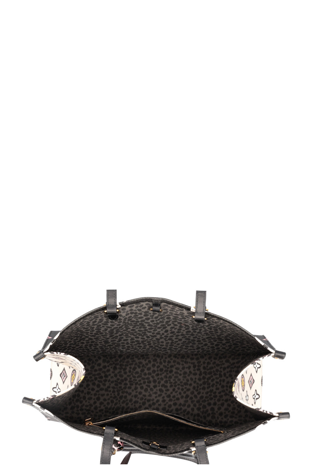 LOUIS VUITTON OnTheGo Wild at Heart Leather Black