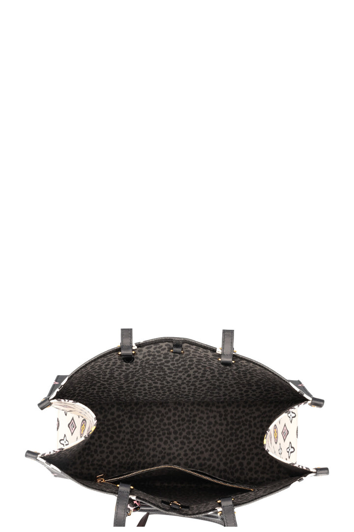 LOUIS VUITTON OnTheGo Wild at Heart Leather Black
