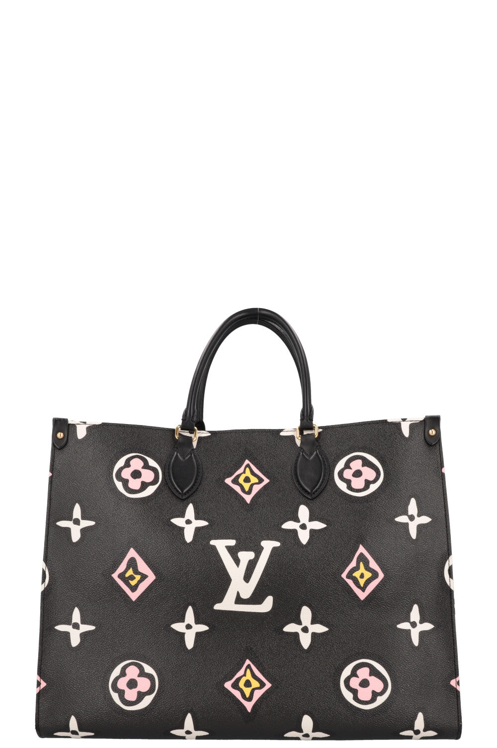 LOUIS VUITTON OnTheGo Wild at Heart Leather Black