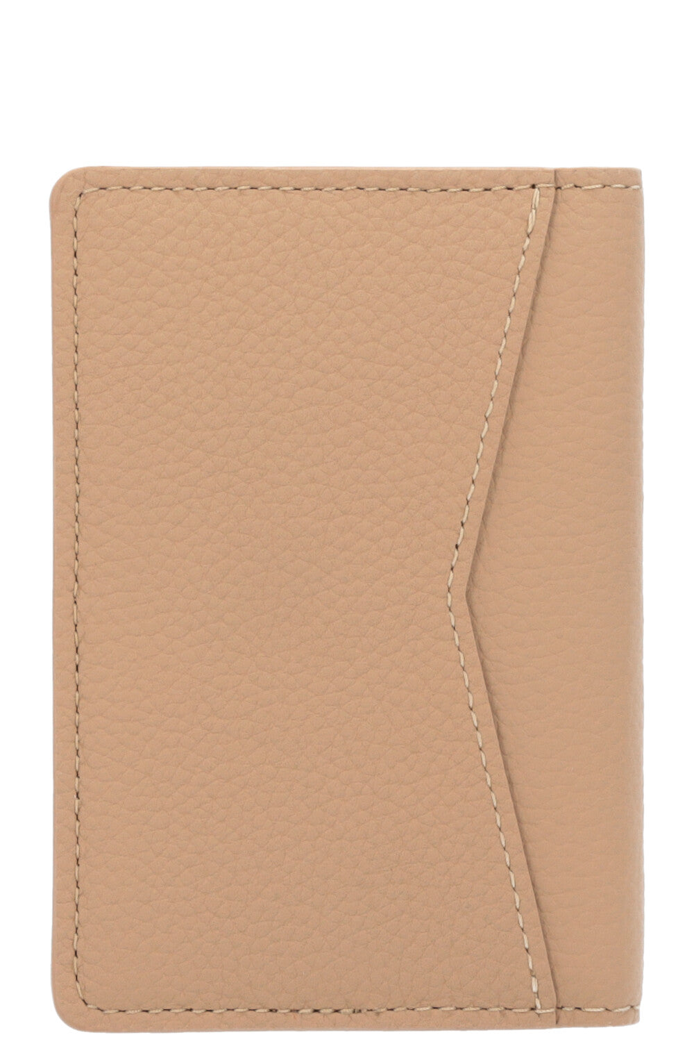 LOUIS VUITTON LV Pocket Organizer Beige Leather