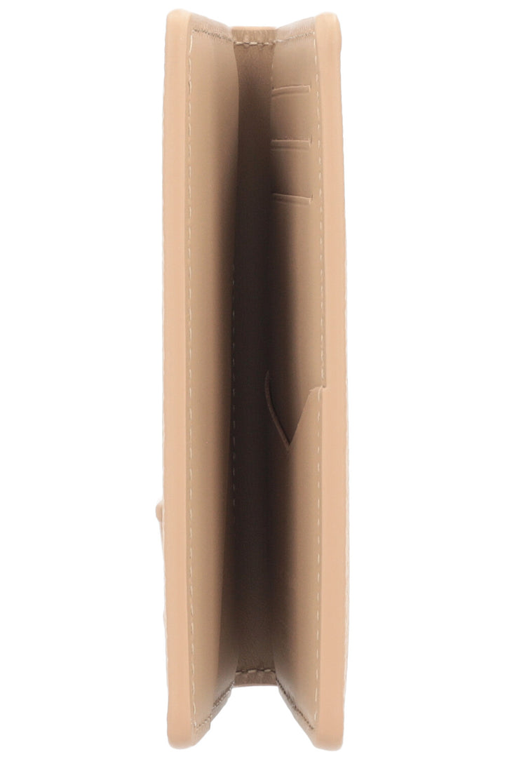 LOUIS VUITTON LV Pocket Organizer Beige Leather