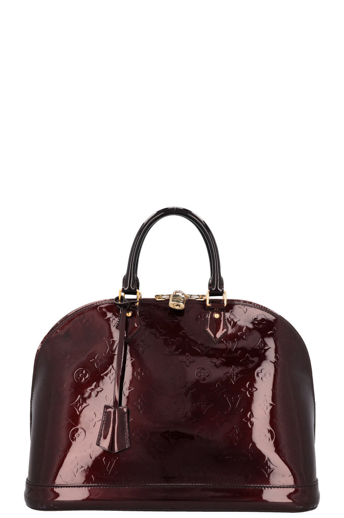 LOUIS VUITTON Alma GM Vernis Amarante – REAWAKE