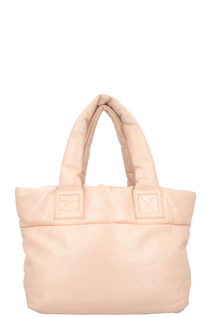 CHANEL Coco Cocoon Tote Bag Light Pink
