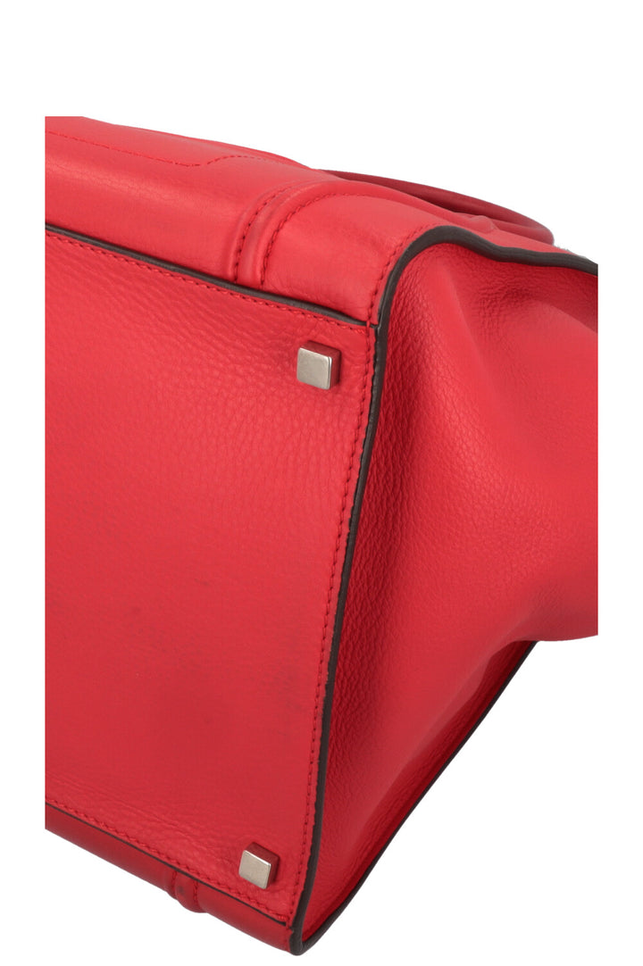 Sac à bagages CÉLINE Medium Phantom Cuir Rouge