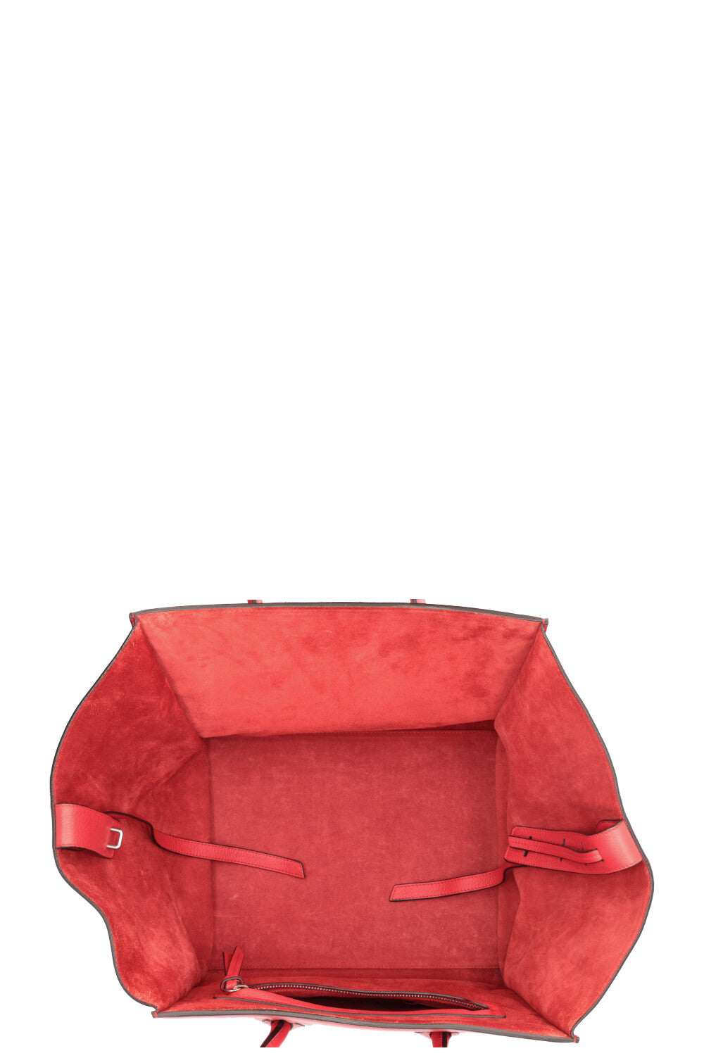 CÉLINE Medium Phantom Luggage Bag Leather Red – REAWAKE