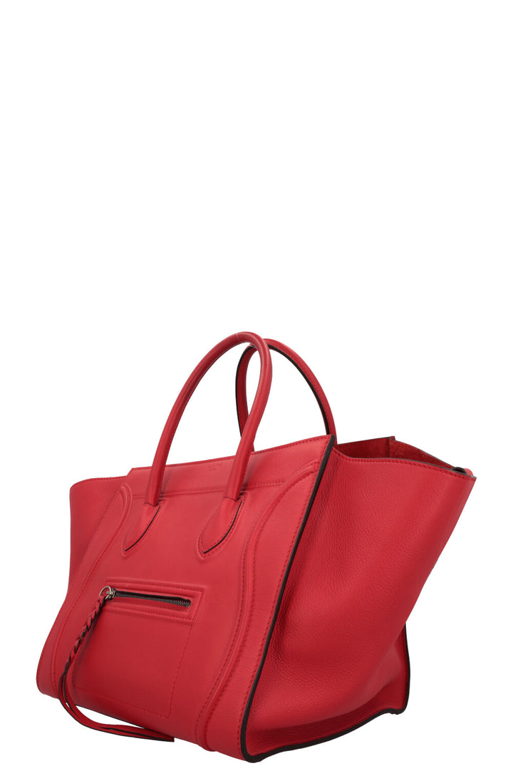 Sac à bagages CÉLINE Medium Phantom Cuir Rouge