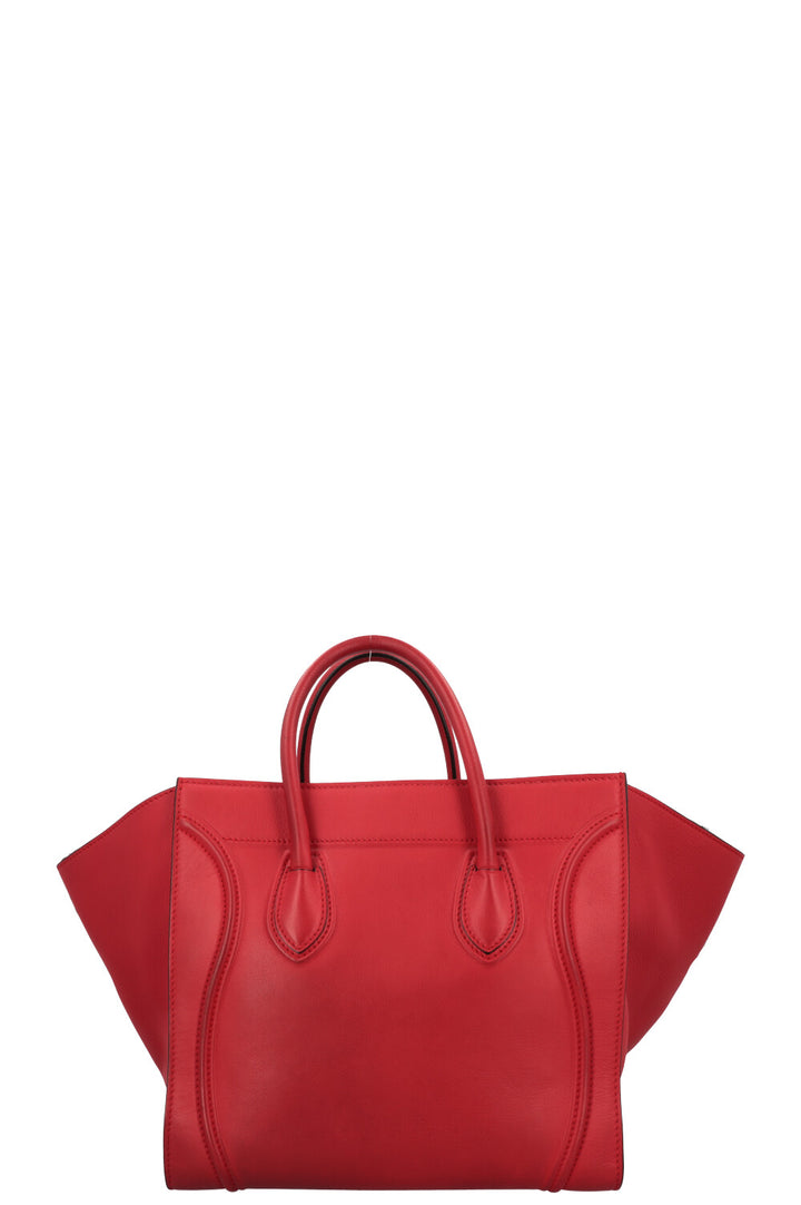 Sac à bagages CÉLINE Medium Phantom Cuir Rouge