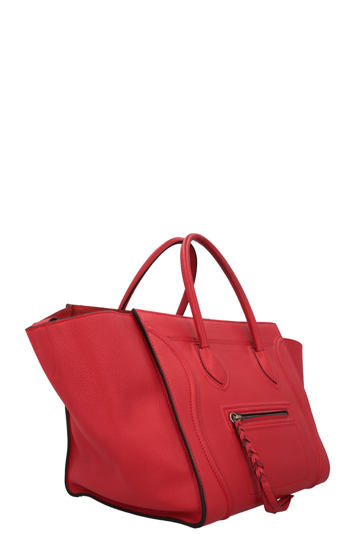 Sac à bagages CÉLINE Medium Phantom Cuir Rouge